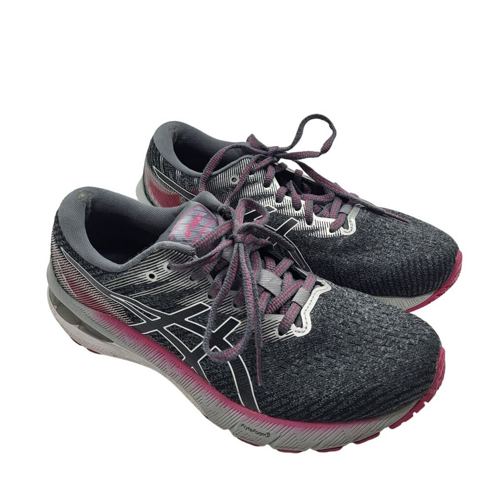 Asics GT-2000 10 Women's Running Shoes Sneakers Women's 8.5 Charcoal Gray Pink